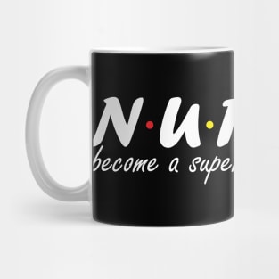 Nurses became a super heroes 2021 (dark) Mug